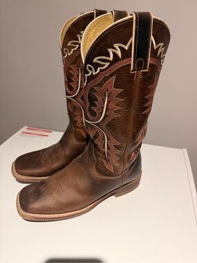 Women’s Leather Western Boots - Classic Cowboy Style
